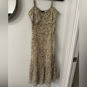Long flowy floral dress - size XS